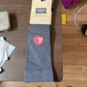 Wide calf compression socks